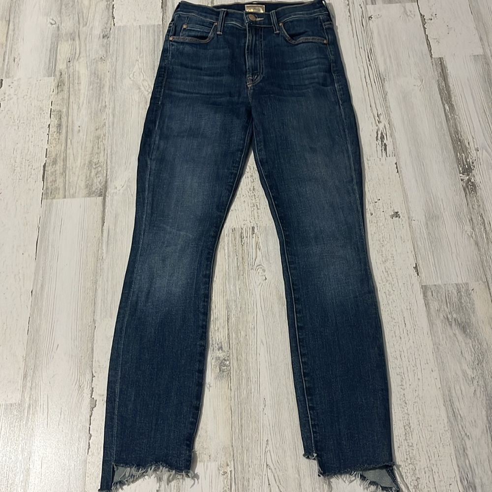 Mother The Stunner Zip Two Step Fray Size 24 - Picture 5 of 12